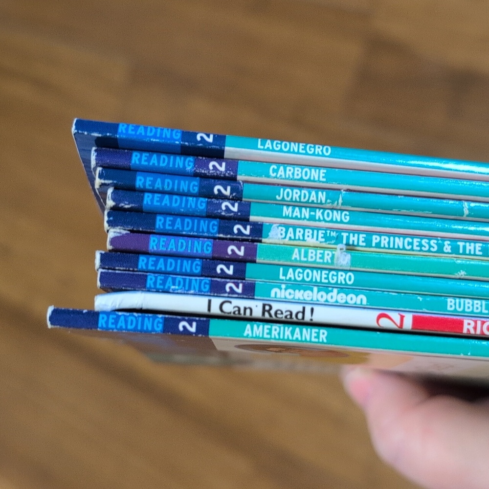Step Into Reading Level 2 Bundle of 10 Books Disney Barbie Pixar - Picture 5 of 6